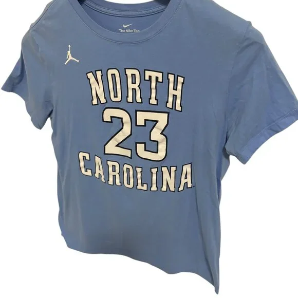 Nike Michael Jordan #23 North Carolina Tarheels Graphic T-Shirt Size Medium - Picture 2 of 6